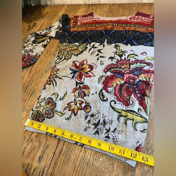 📍 DESIGUAL Pattern sweater size XS - Picture 4 of 10